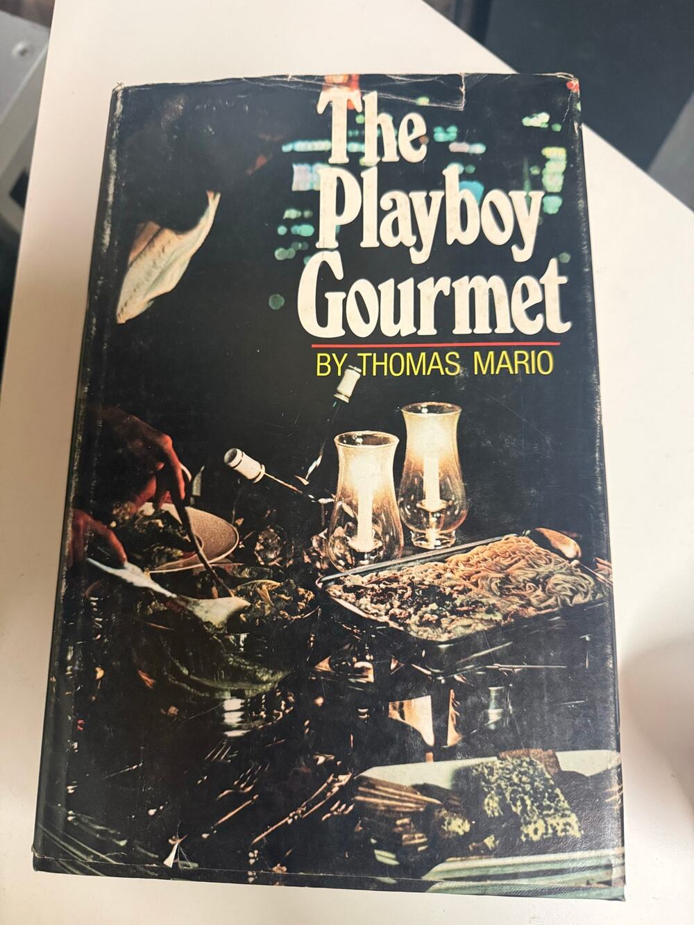 Vintage Copy of The Playboy Gourmet by Thomas Mario Playboy Press Early 1970s